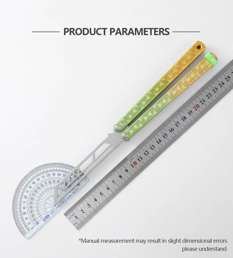 Balisong trainer- Patterned Siren