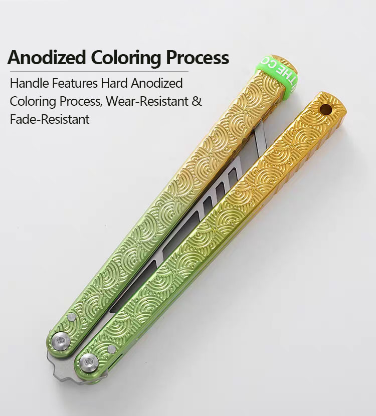 Balisong trainer- Patterned Siren