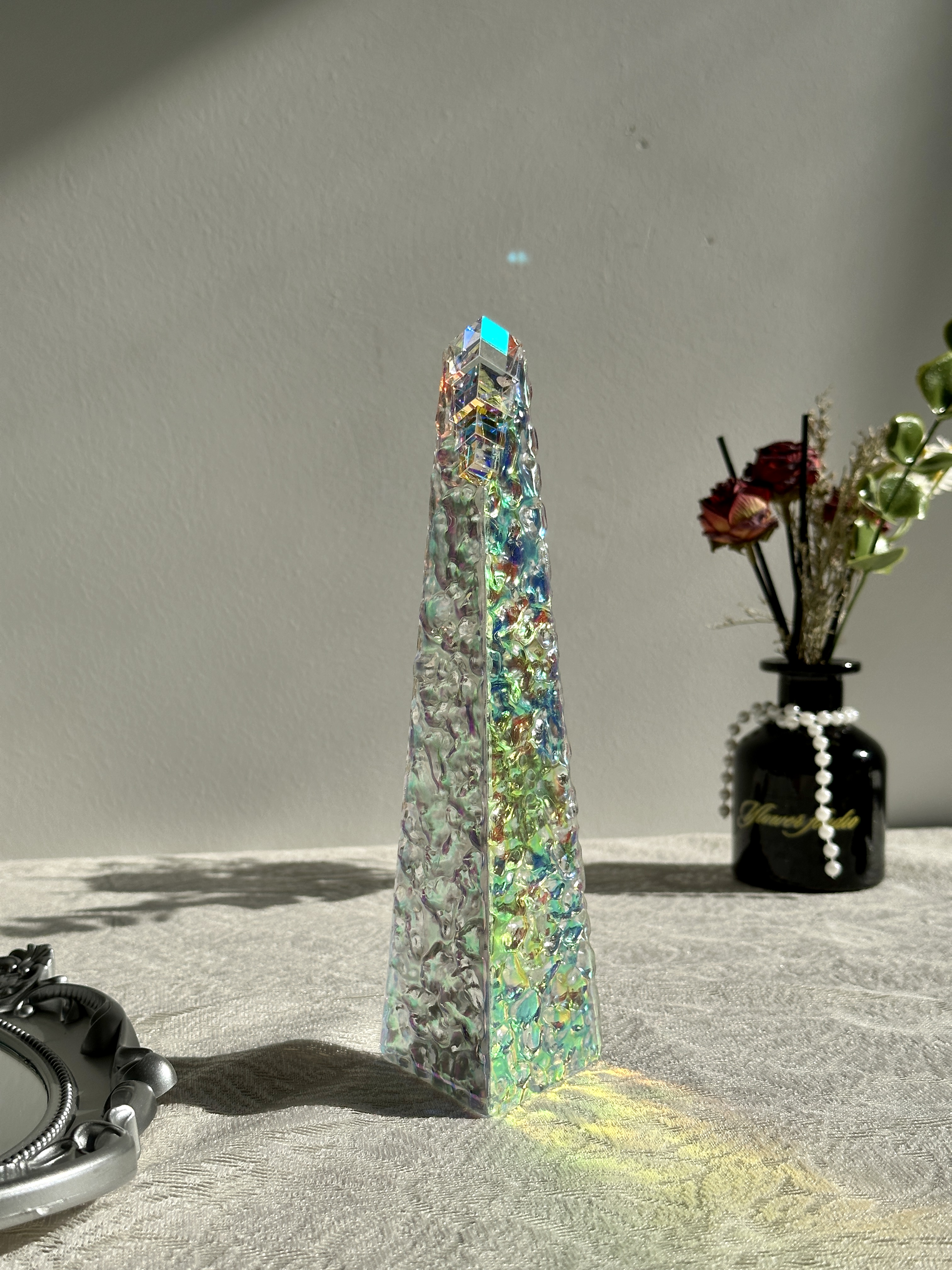 Tiffany Stained Acrylic “Star of Bethlehem” Kaleidoscope