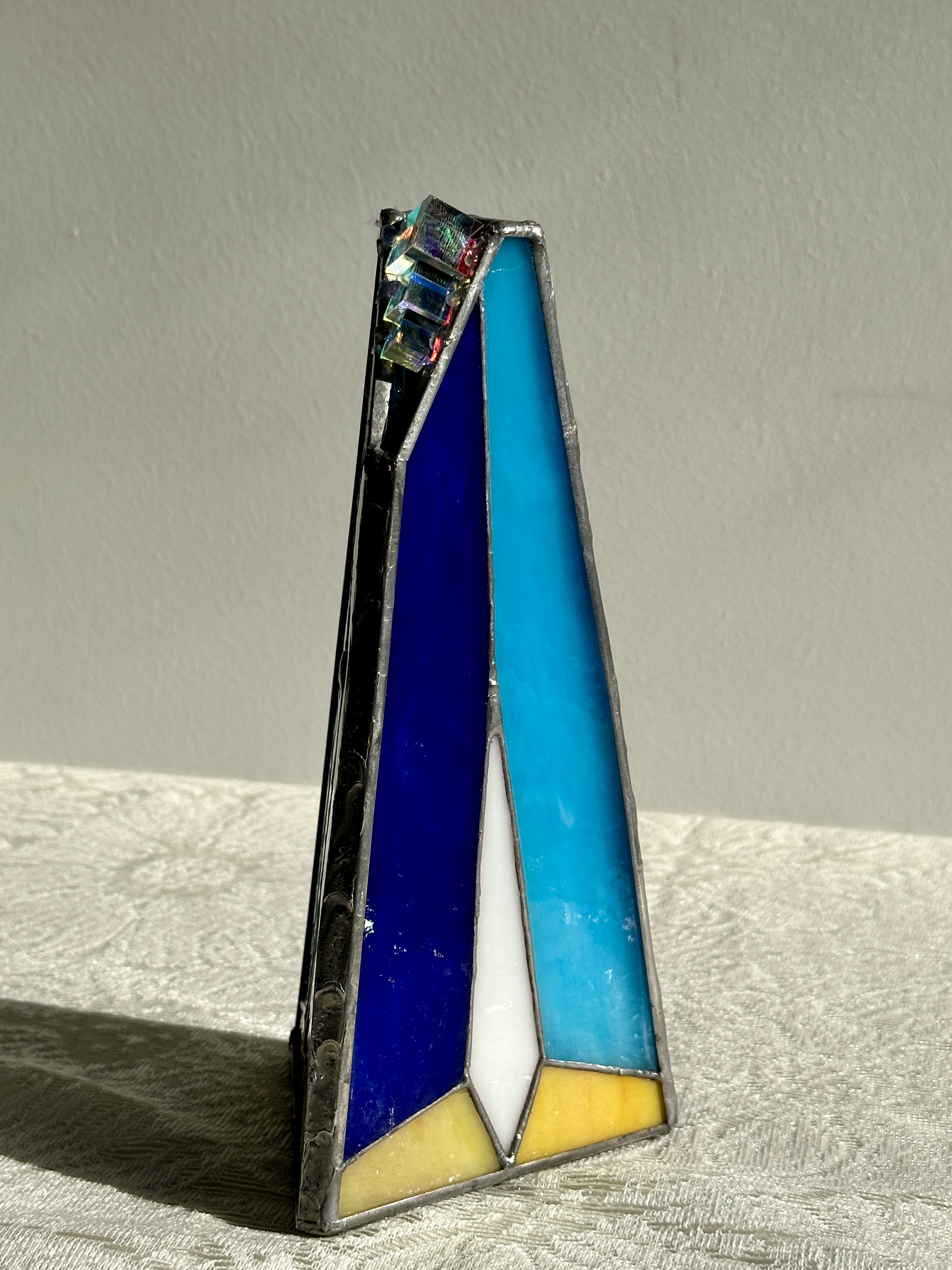 Tiffany Stained Glass Star of Bethlehem Kaleidoscope