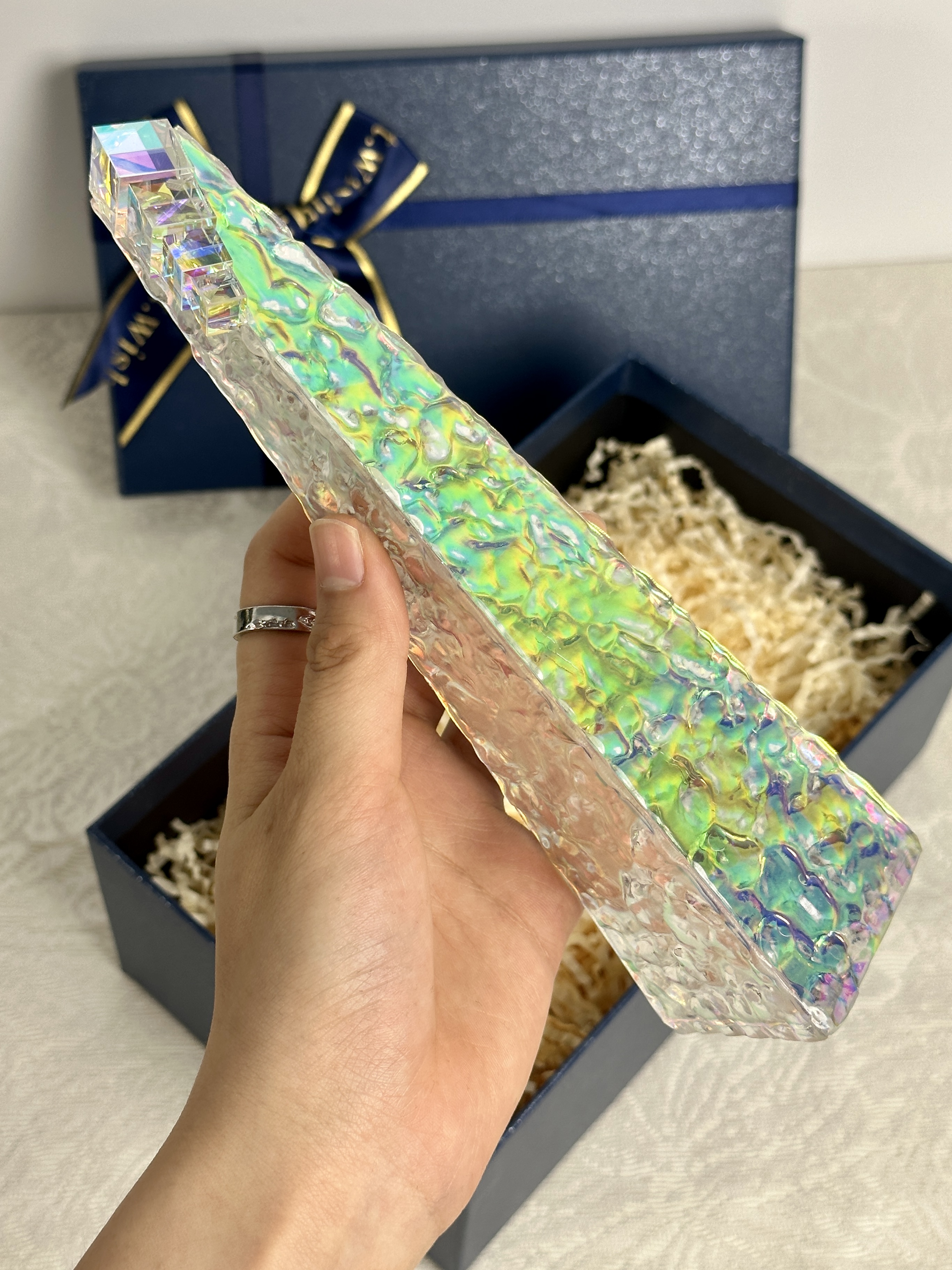 Tiffany Stained Acrylic “Star of Bethlehem” Kaleidoscope