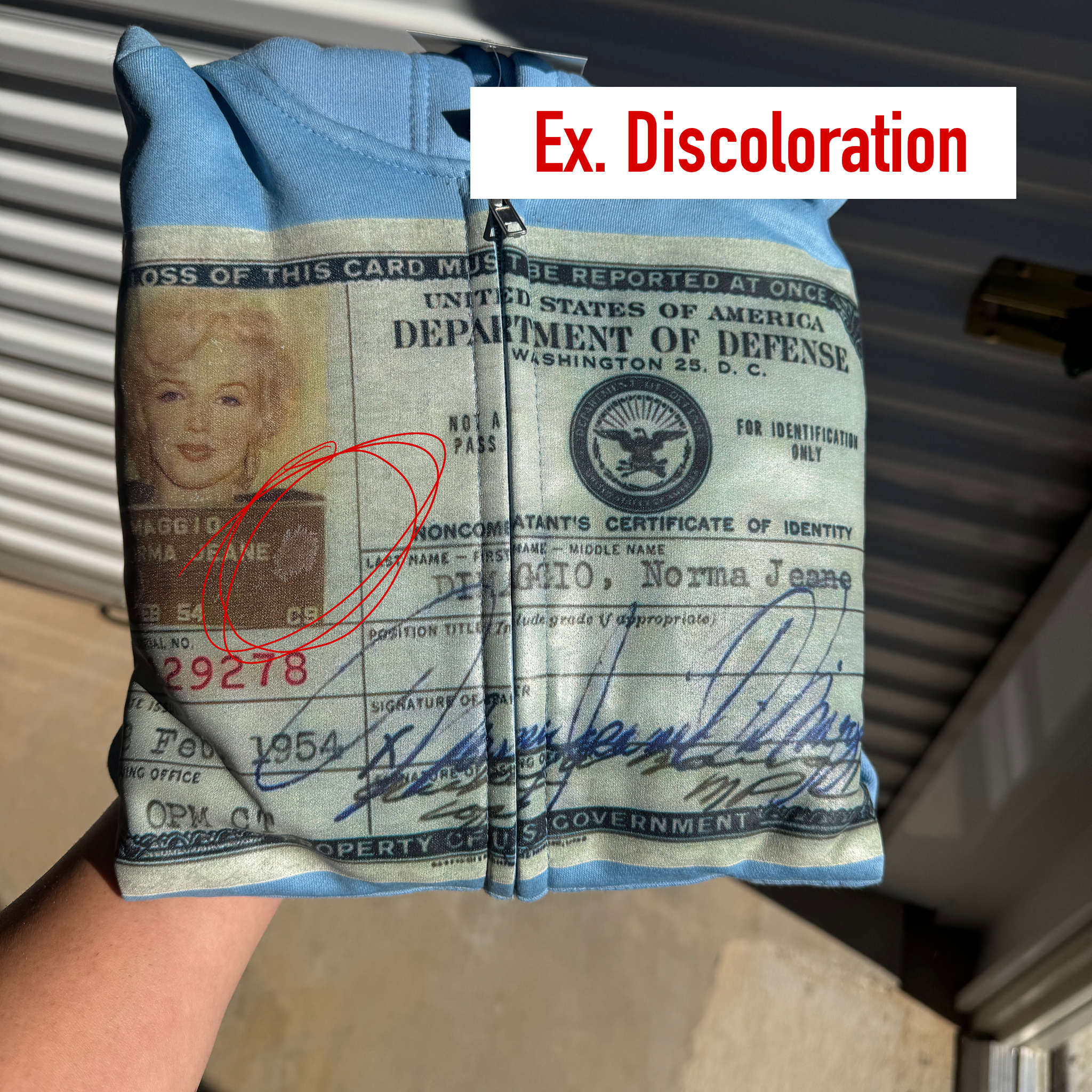 (5-Piece Set) Marilyn Monroe iD Zip