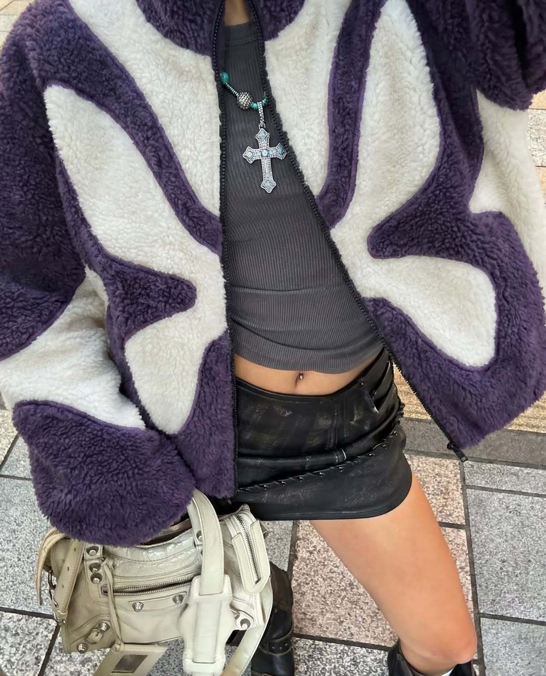 INSECT HASHIRA FLEECE JACKET