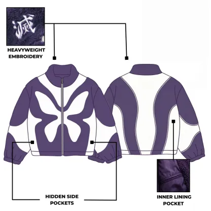 INSECT HASHIRA FLEECE JACKET