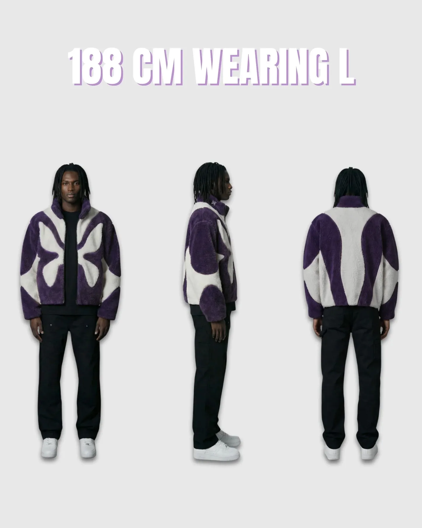 INSECT HASHIRA FLEECE JACKET