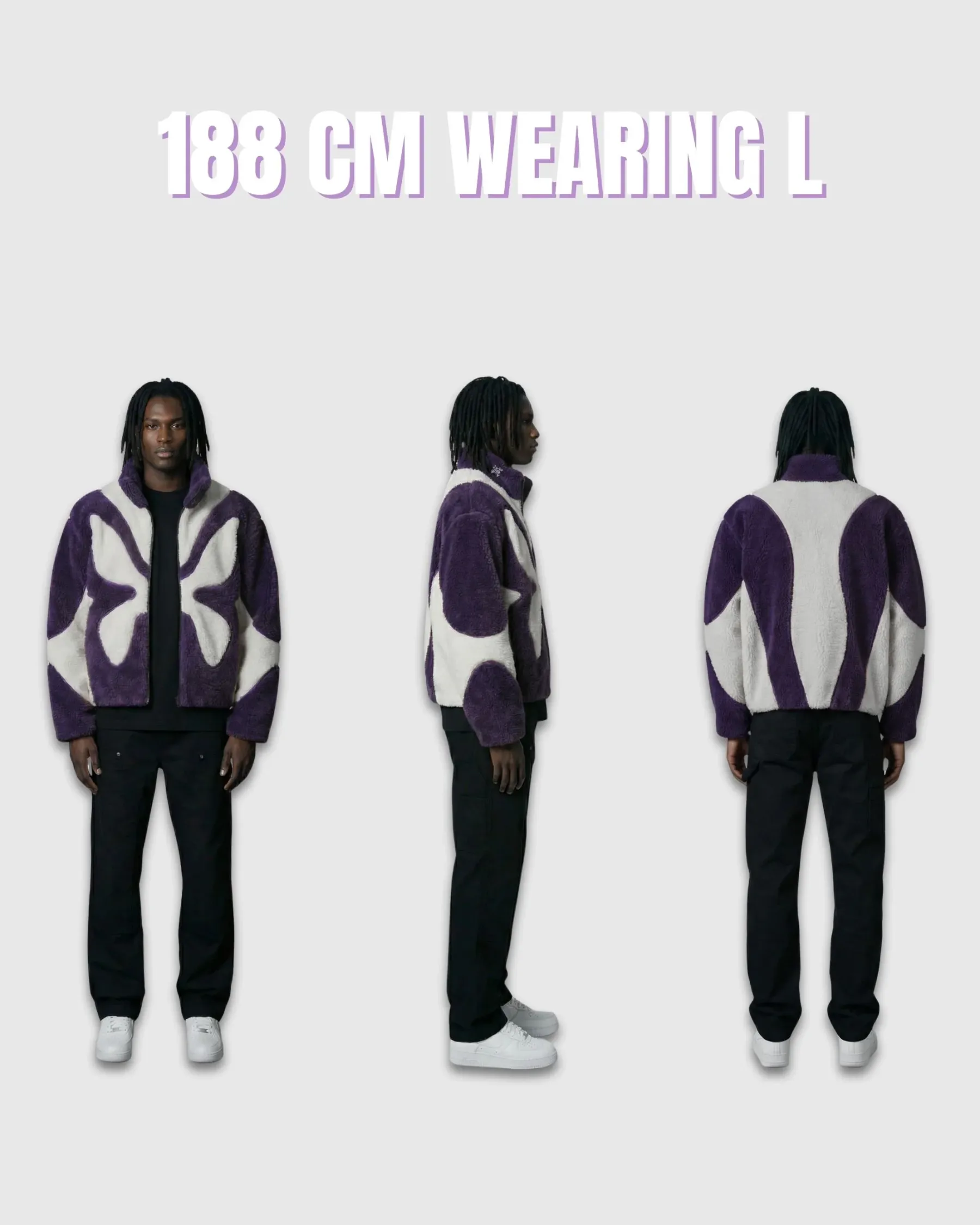 INSECT HASHIRA FLEECE JACKET