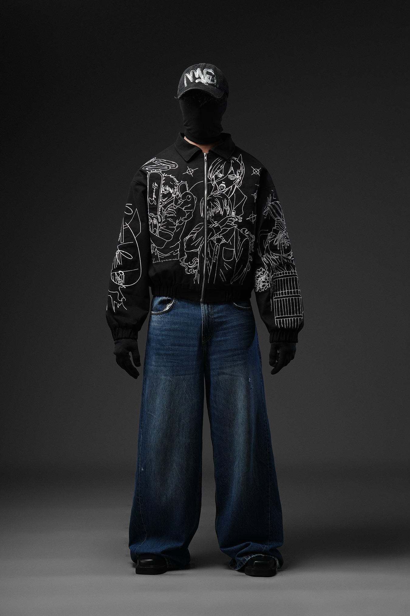 CSMAN - Fully Embroidered Denim Jacket