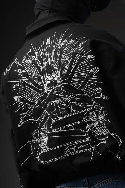 CSMAN - Fully Embroidered Denim Jacket