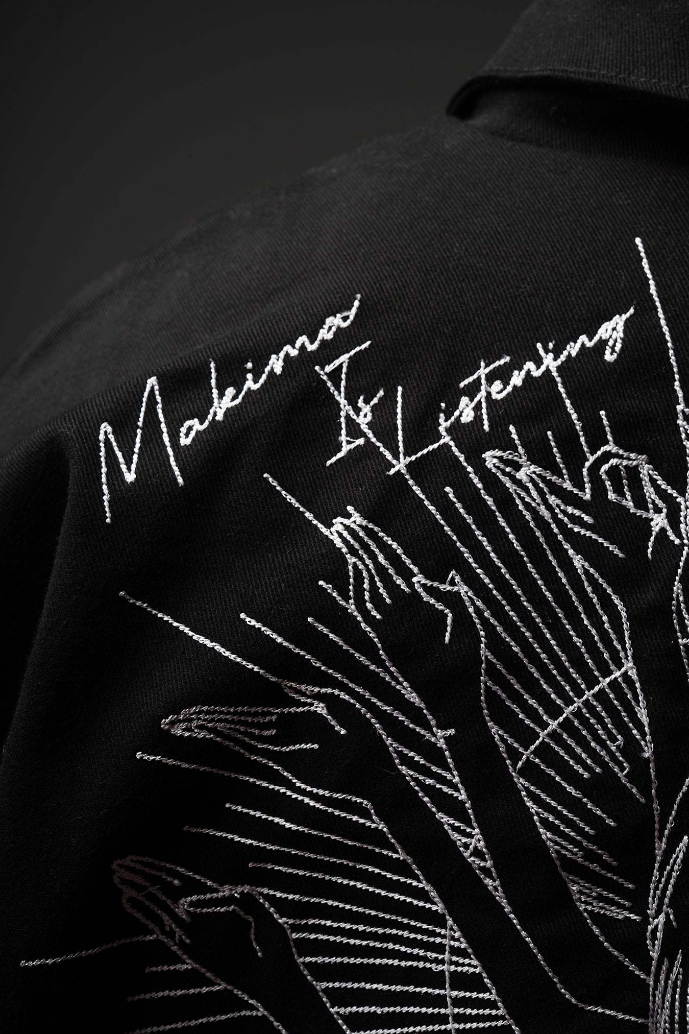 CSMAN - Fully Embroidered Denim Jacket