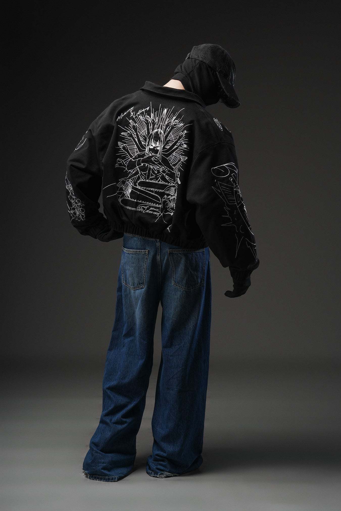 CSMAN - Fully Embroidered Denim Jacket