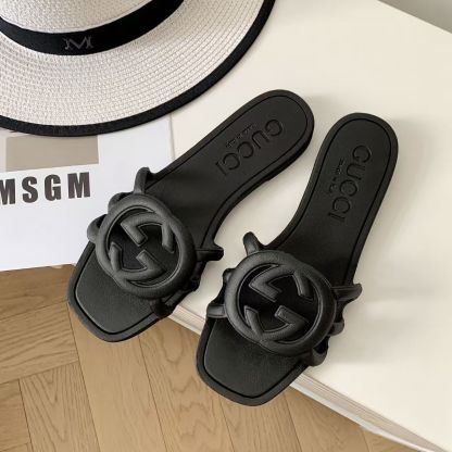 Stylish and casual one-strap non-slip flat sandals