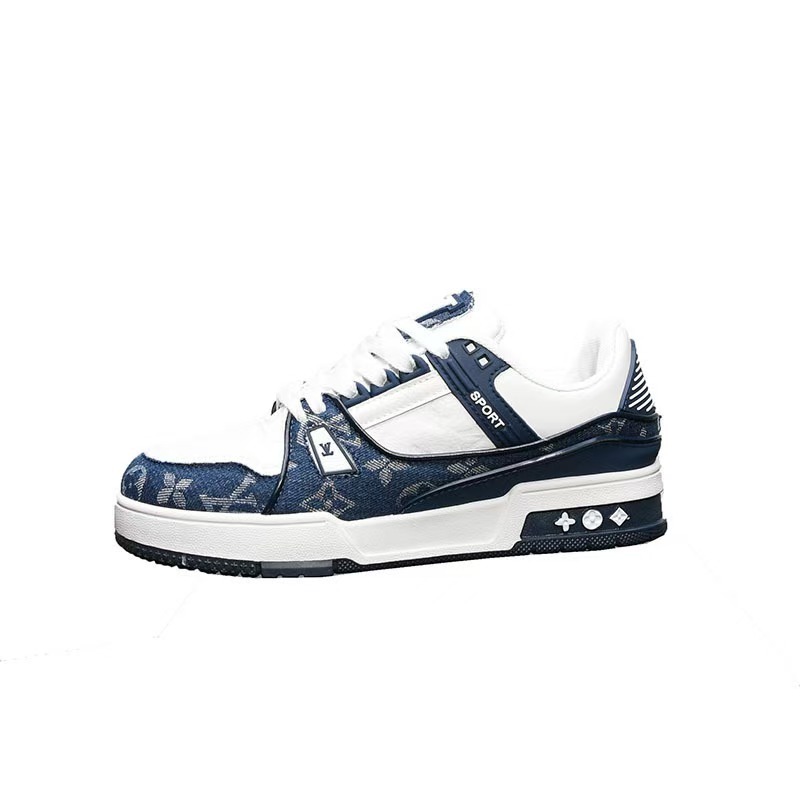 Breathable and versatile casual leather sneakers