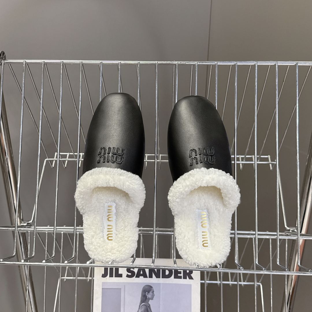 New style wool closed-toe shoes