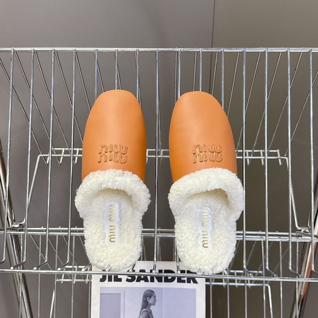 New style wool closed-toe shoes