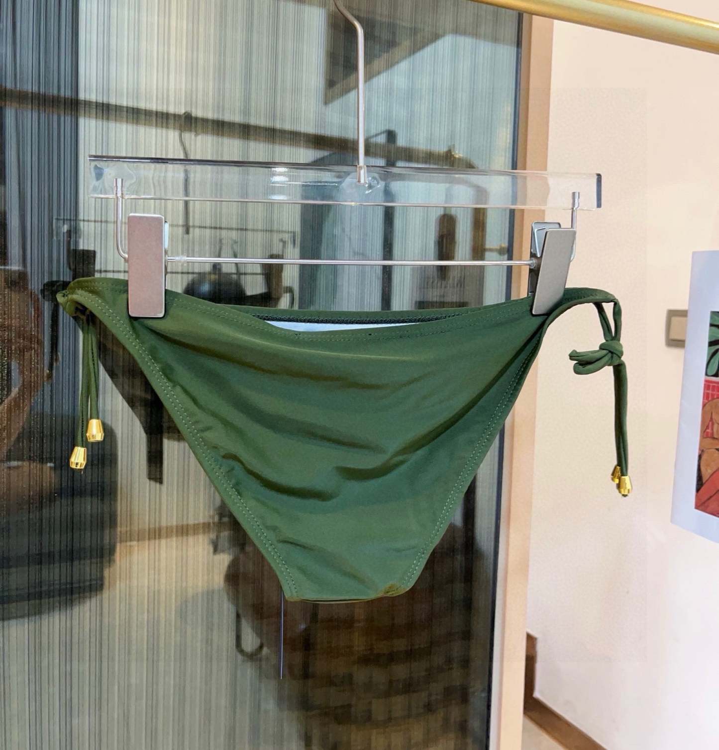 Green swimsuit Prada new ss2026