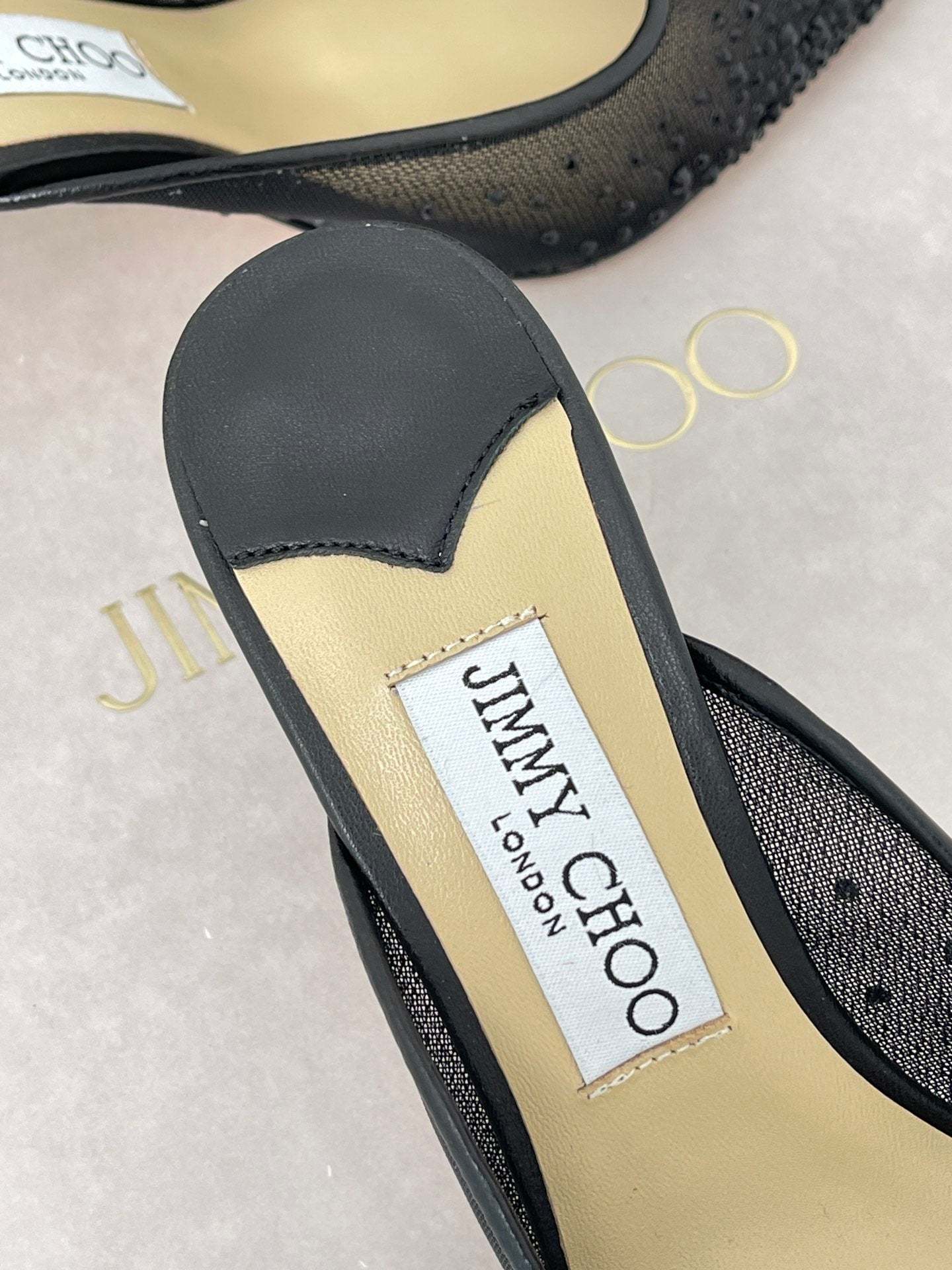 Jim** Cho* rhinestone high heels VIP1:1