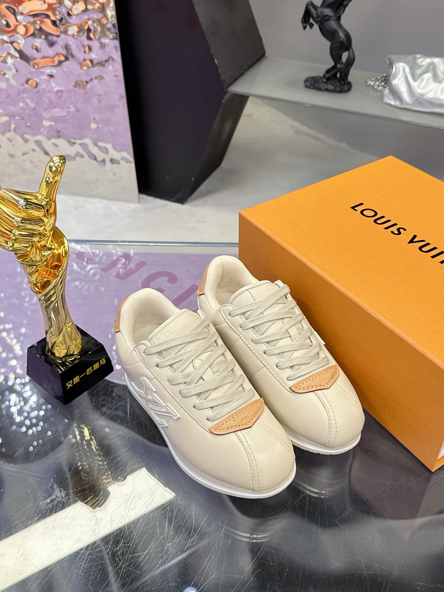 Pudding thick-soled casual athletic shoes