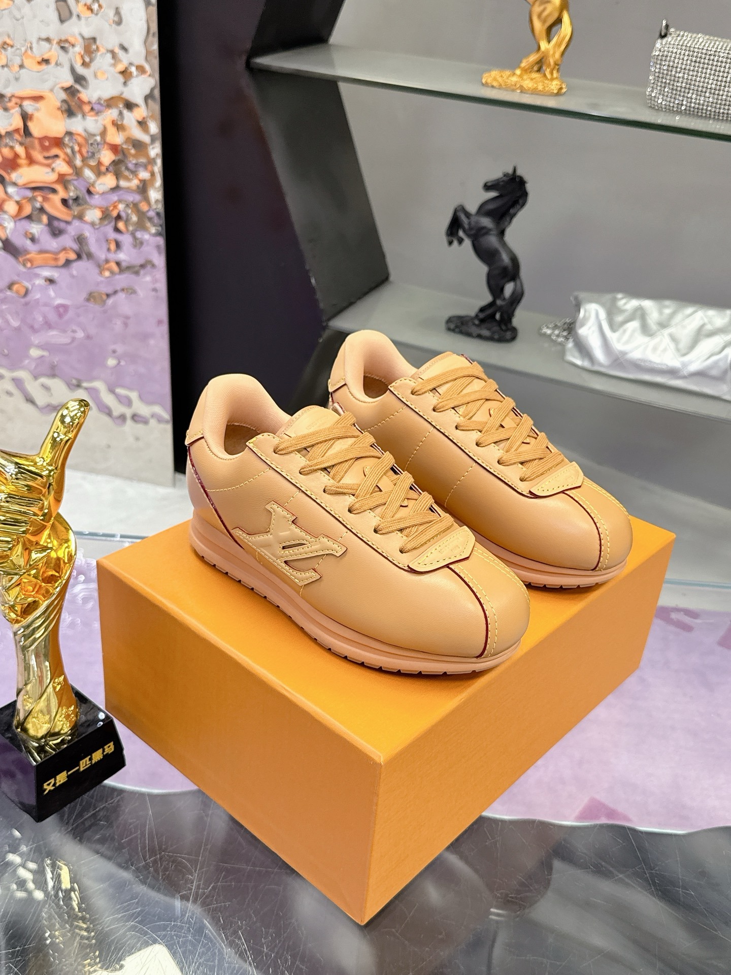 Pudding thick-soled casual athletic shoes