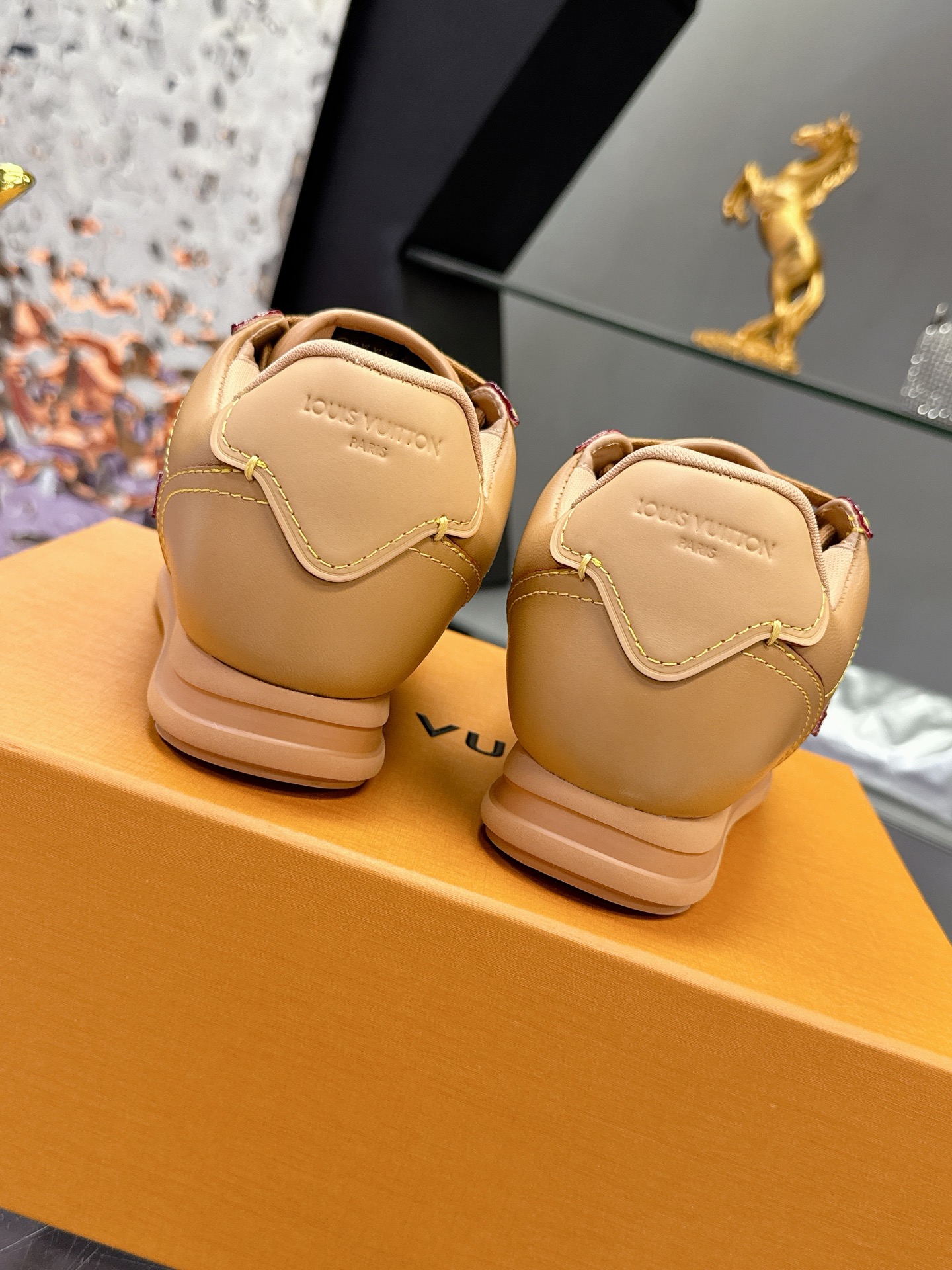 Pudding thick-soled casual athletic shoes