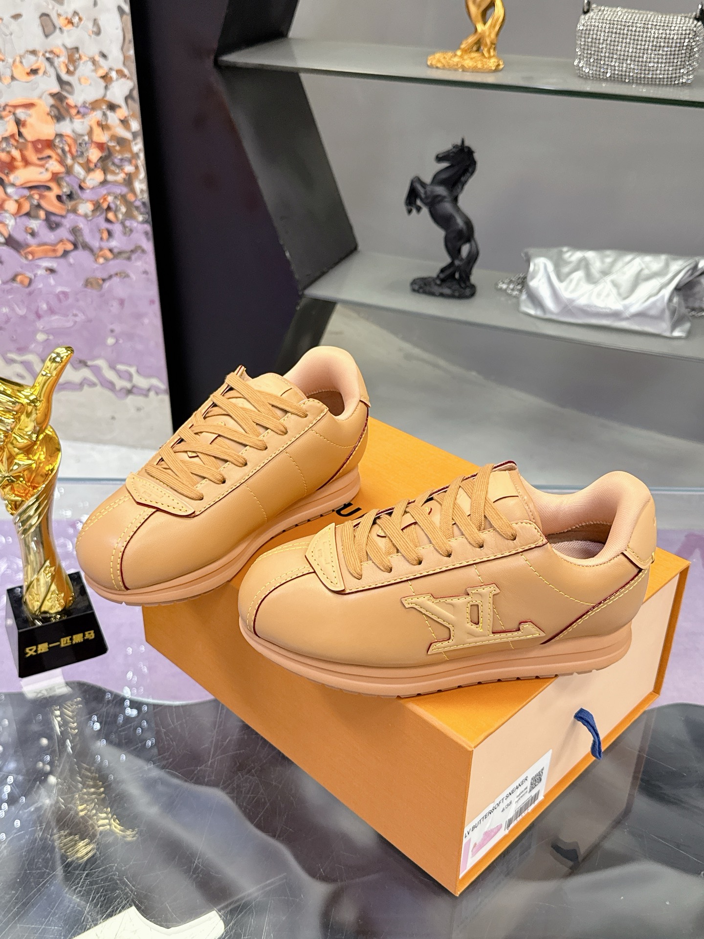 Pudding thick-soled casual athletic shoes