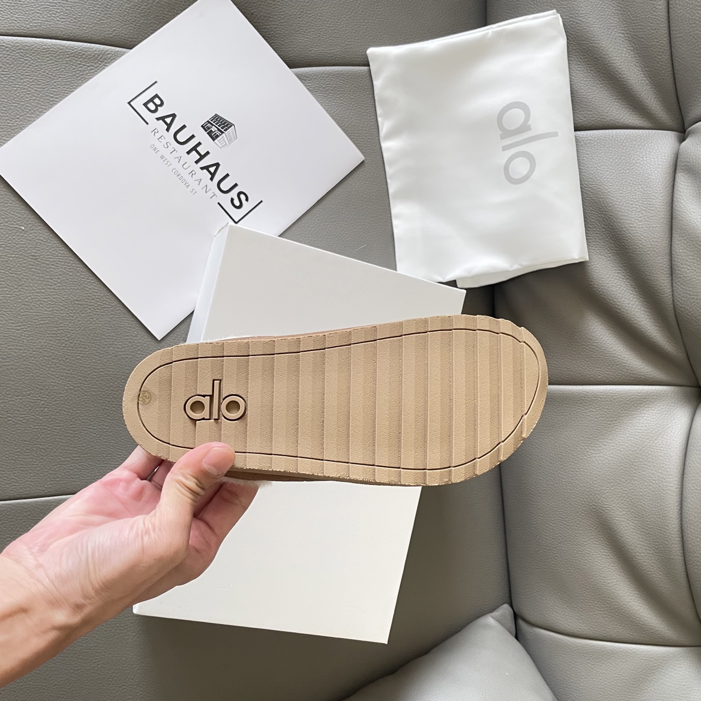 Autumn and winter lambskin fleece slippers