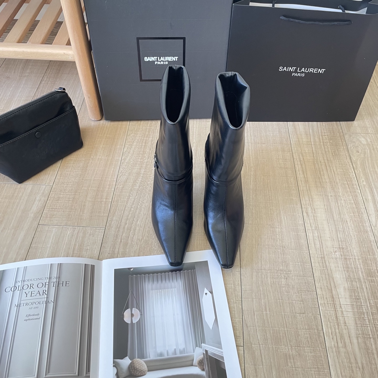 New autumn/winter collection suede ankle boots