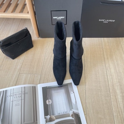 New autumn/winter collection suede ankle boots