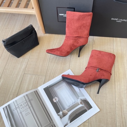 New autumn/winter collection suede ankle boots