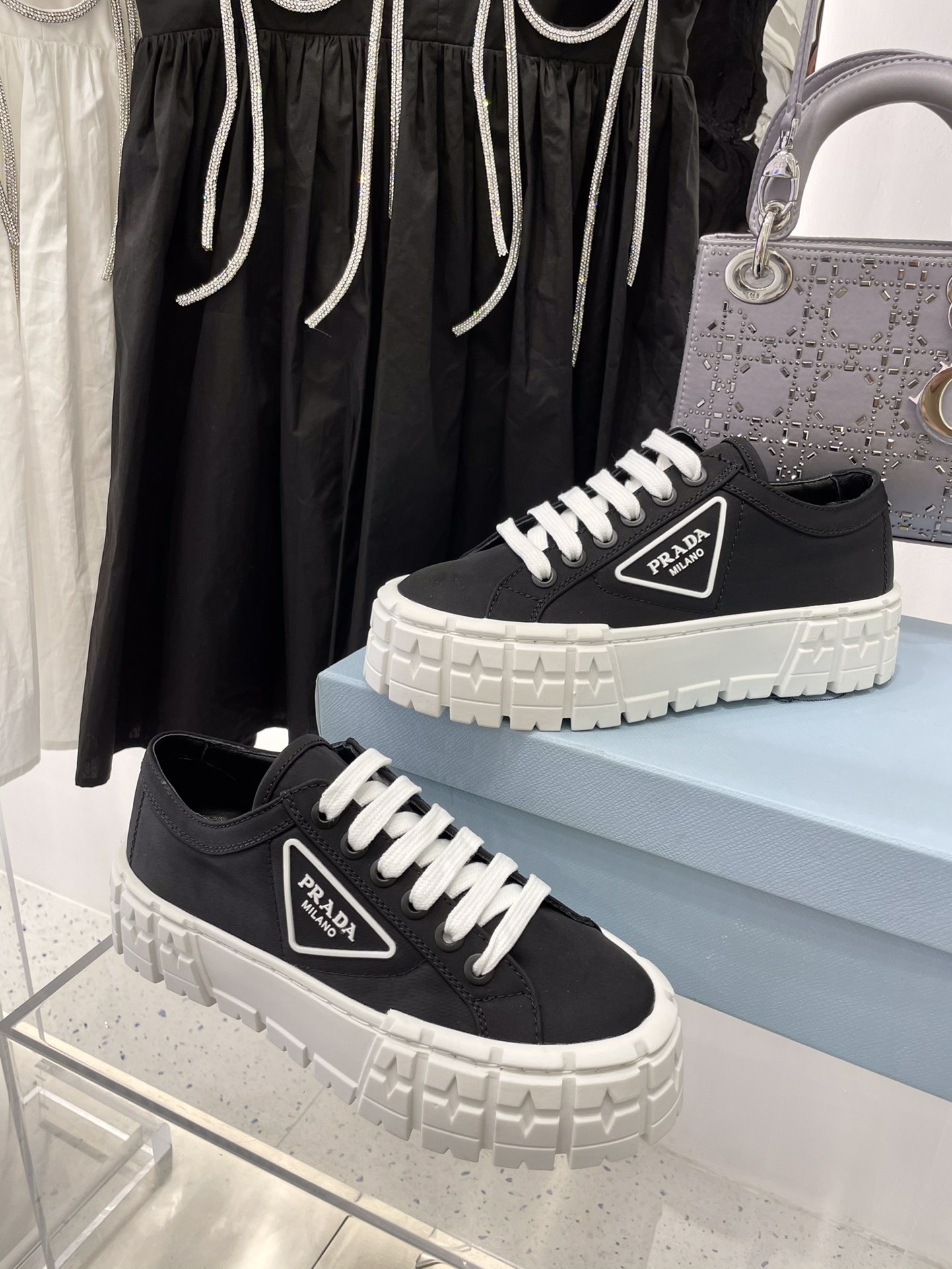Elegant and stylish runway shoes