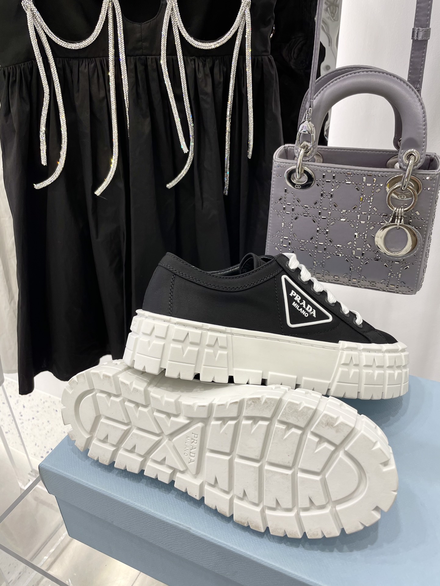 Elegant and stylish runway shoes