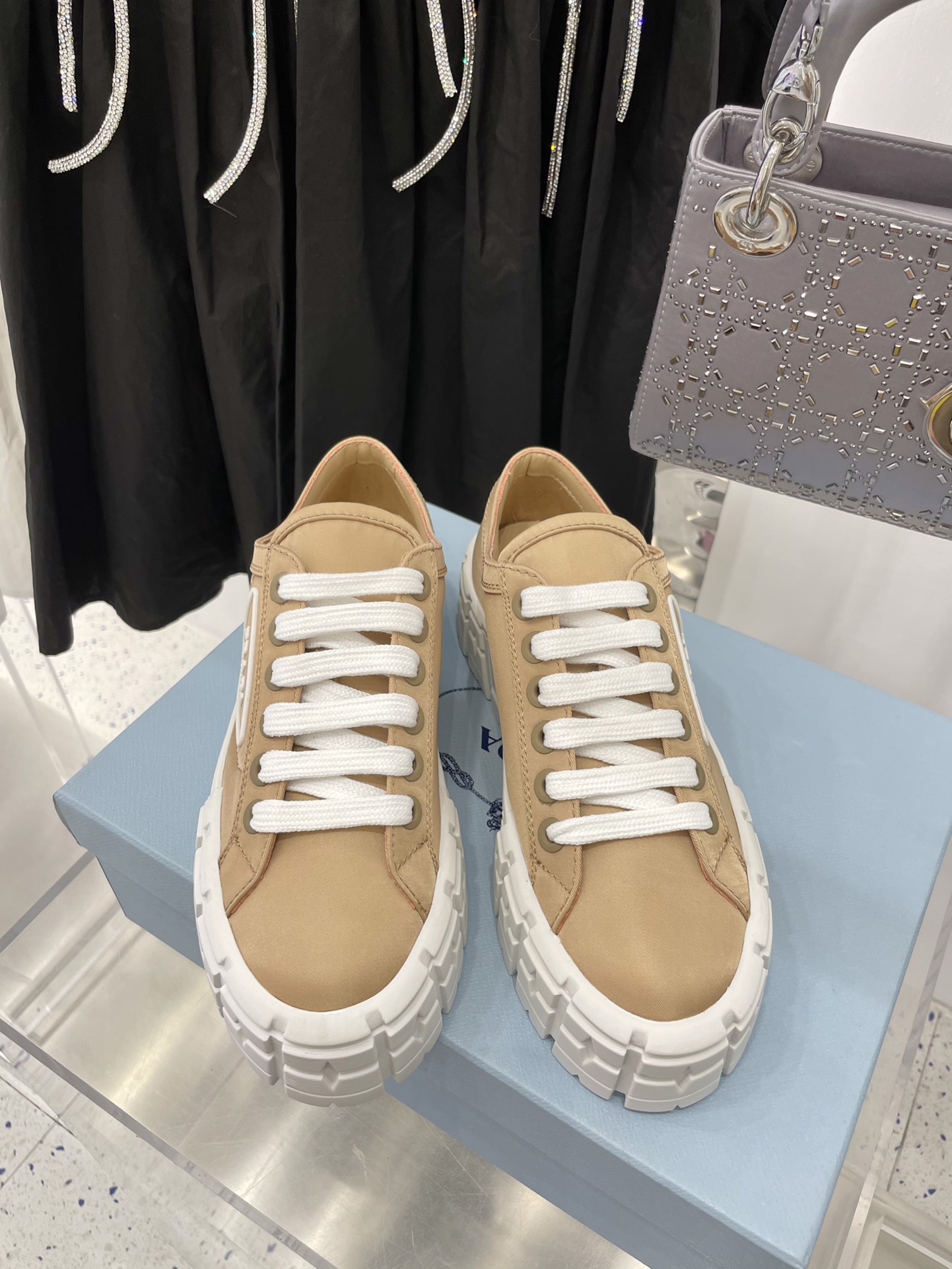 Elegant and stylish runway shoes