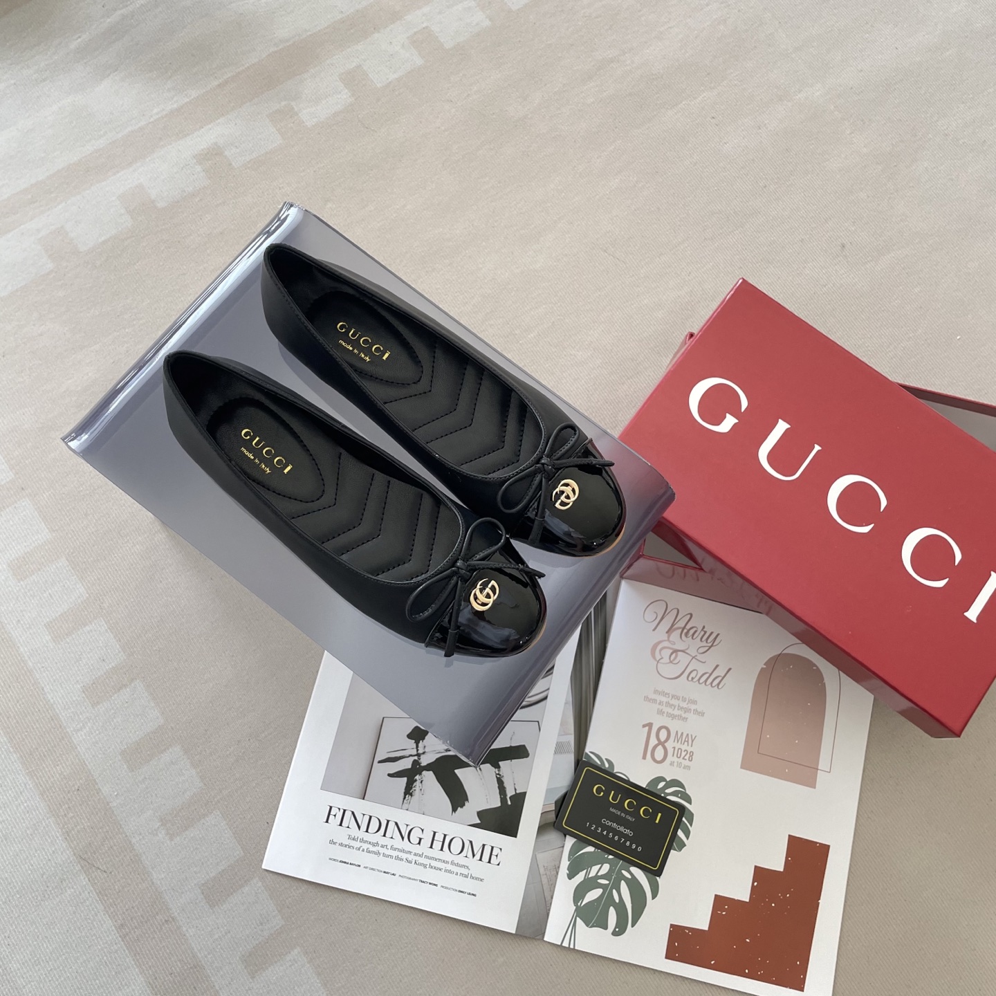 Double G ballet flats