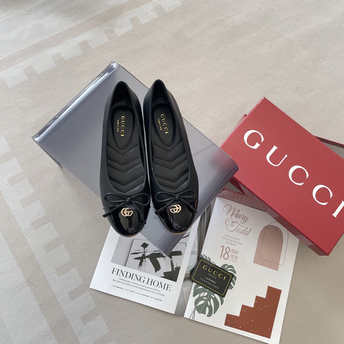 Double G ballet flats