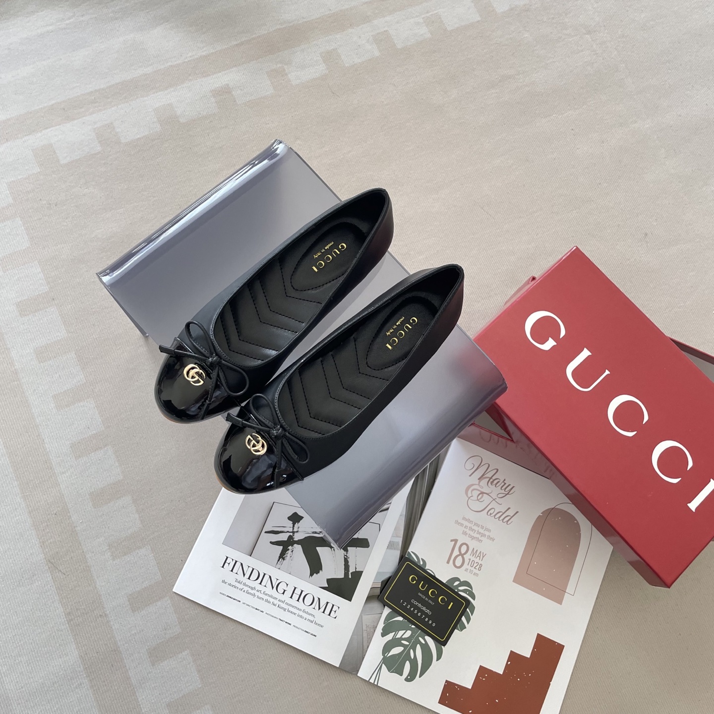 Double G ballet flats