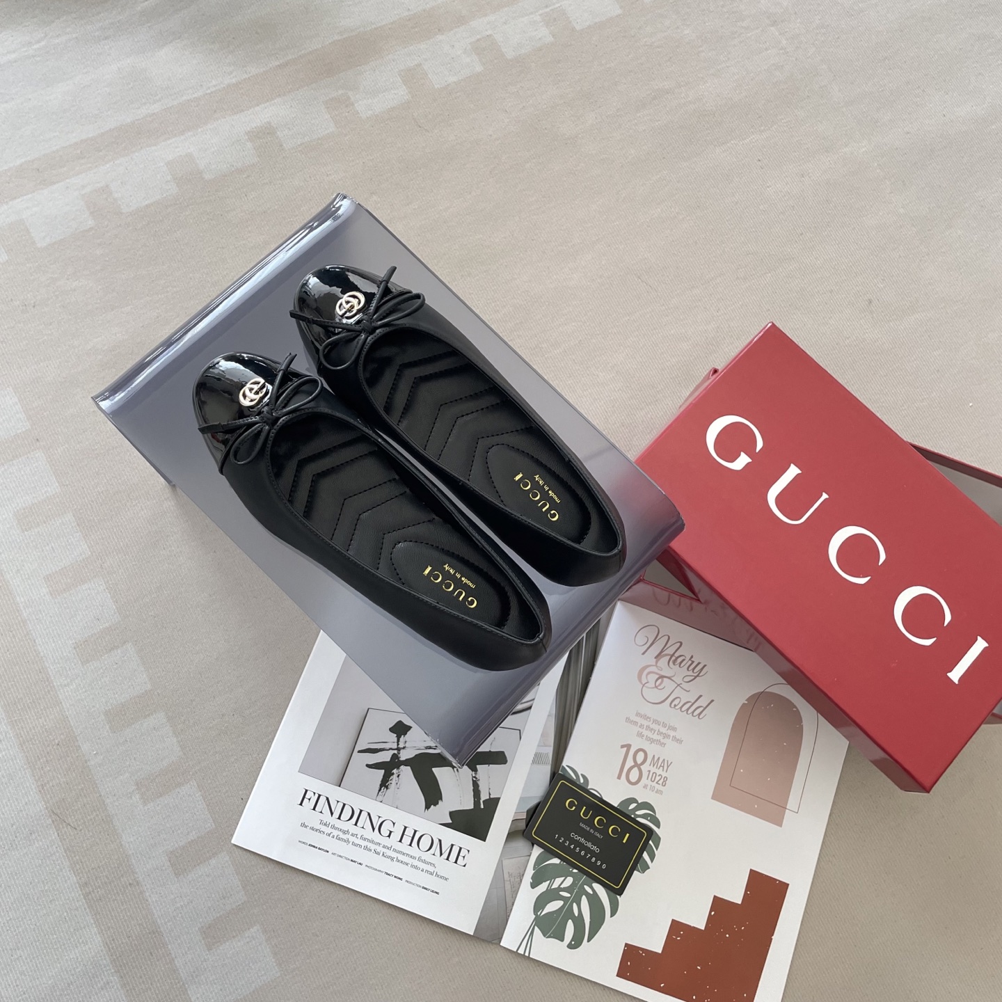 Double G ballet flats