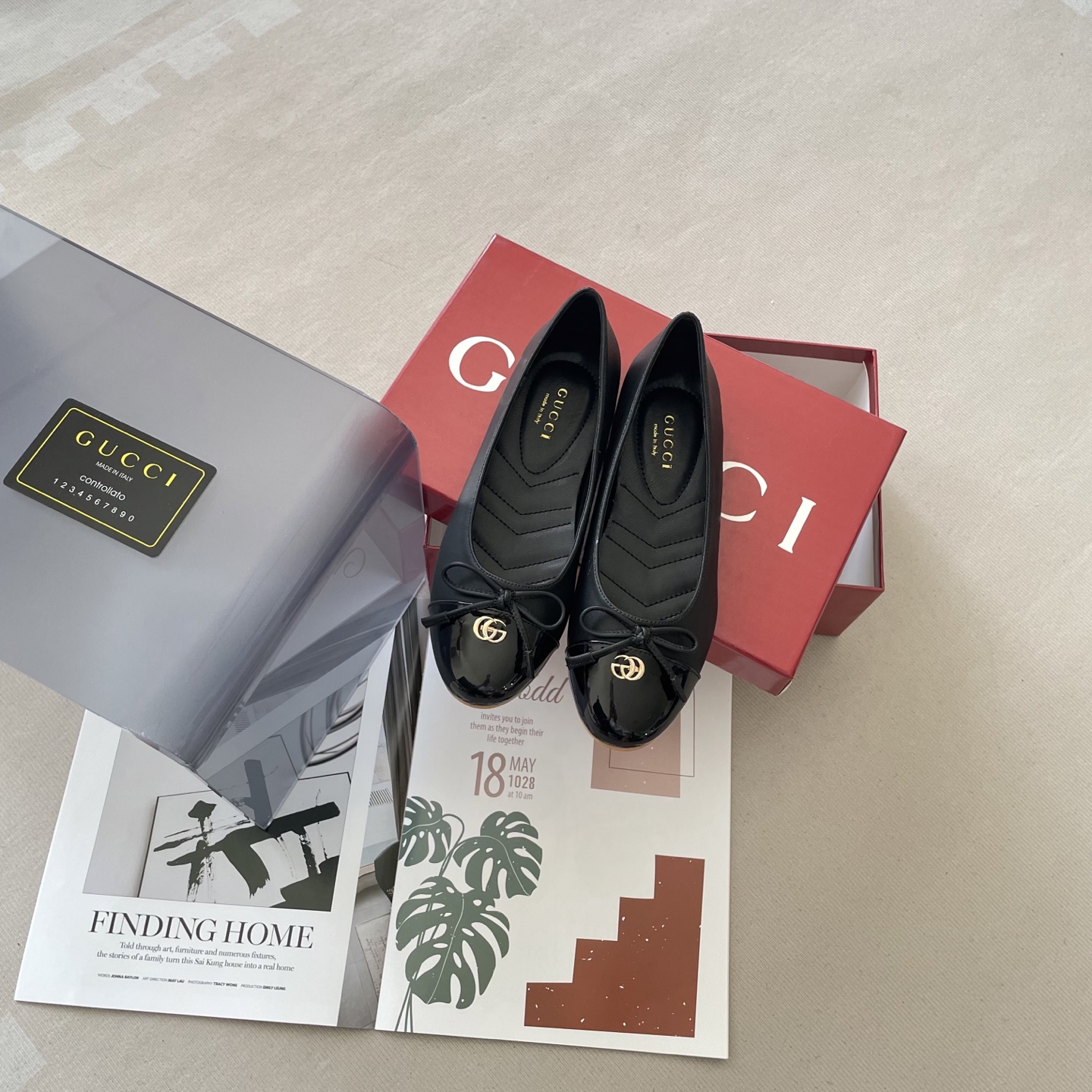 Double G ballet flats