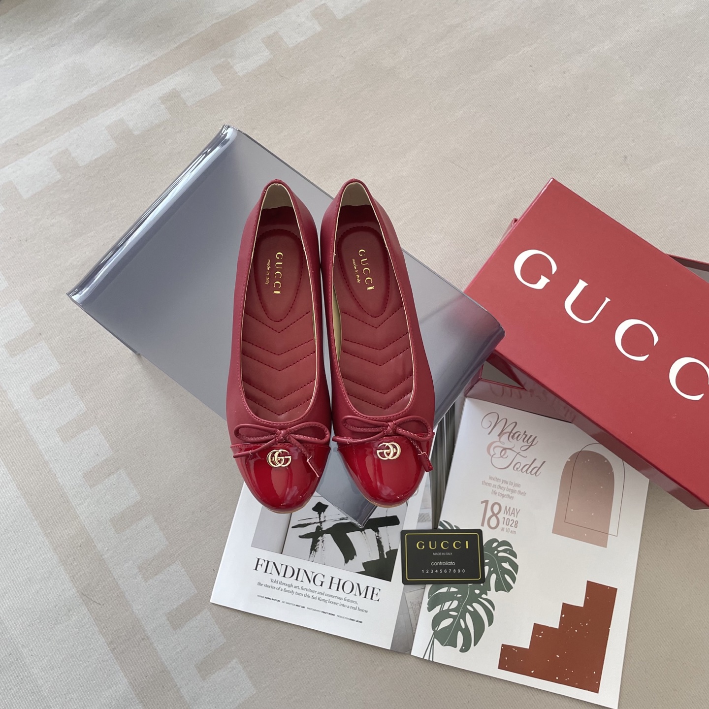 Double G ballet flats