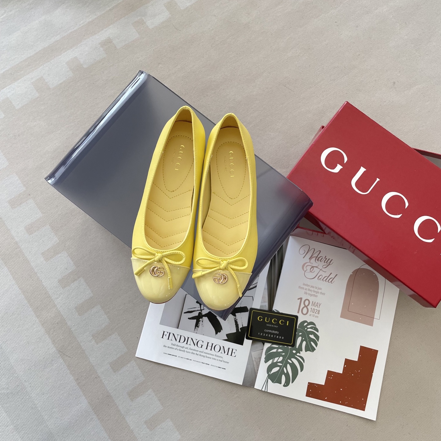 Double G ballet flats