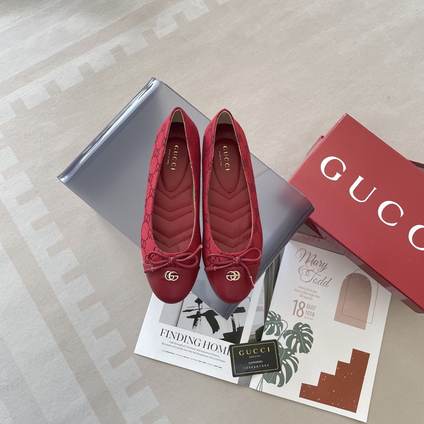 Double G ballet flats