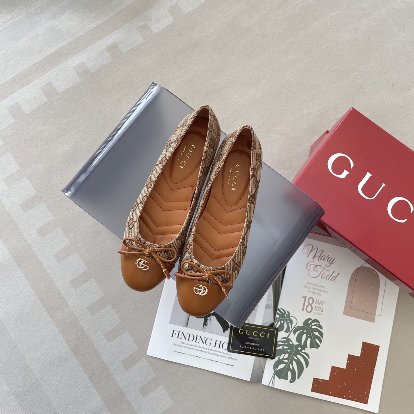 Double G ballet flats