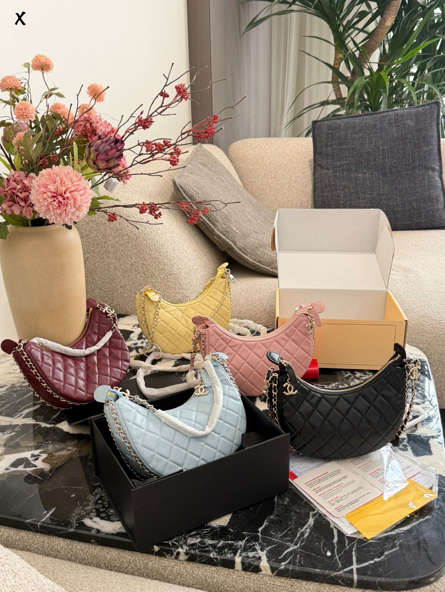 Multifunctional half-moon shaped bag