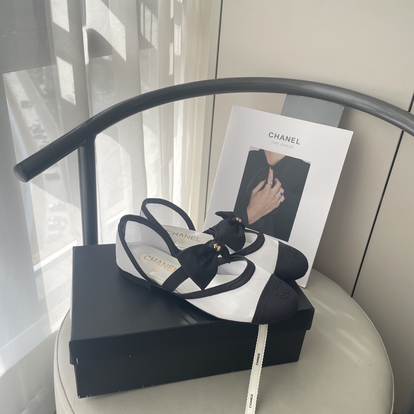 Bowknot hollow mesh fabric