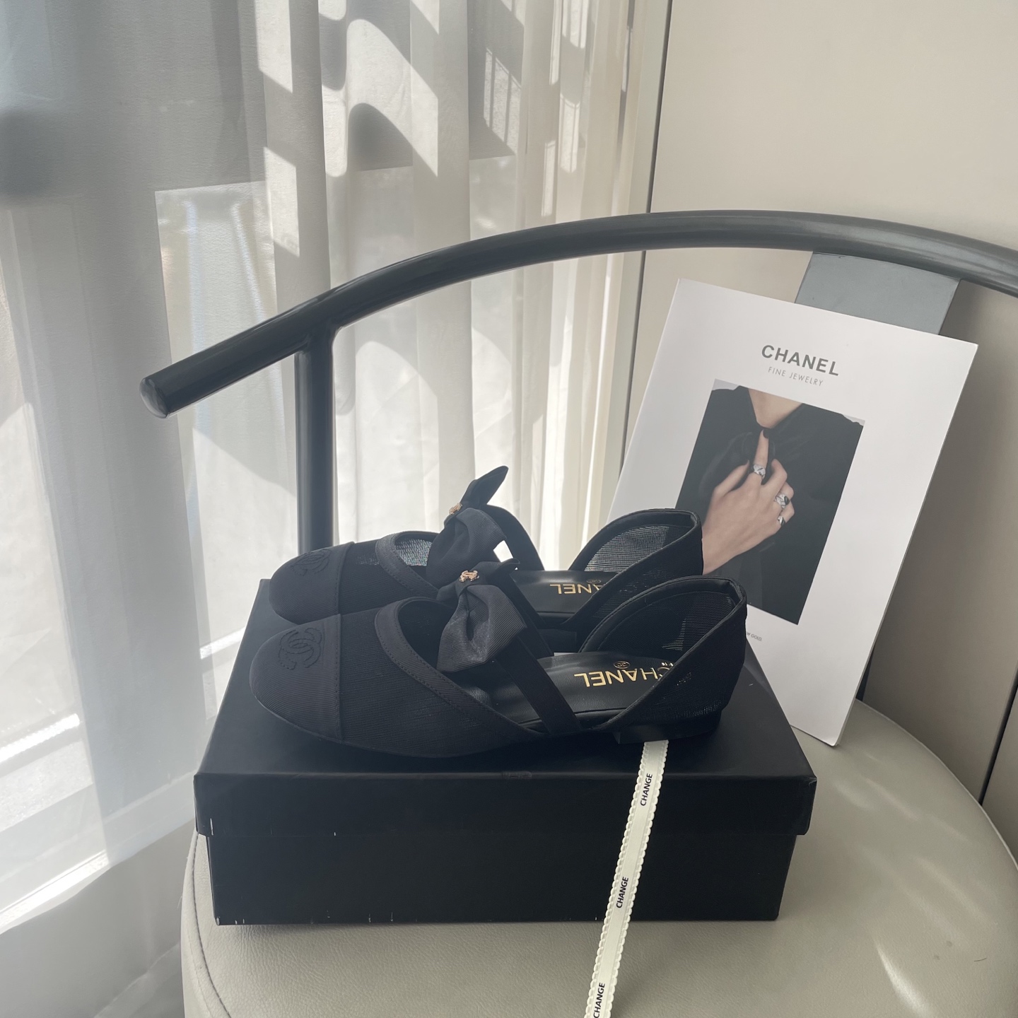 Bowknot hollow mesh fabric