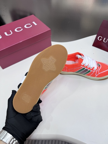 Distressed casual sneakers