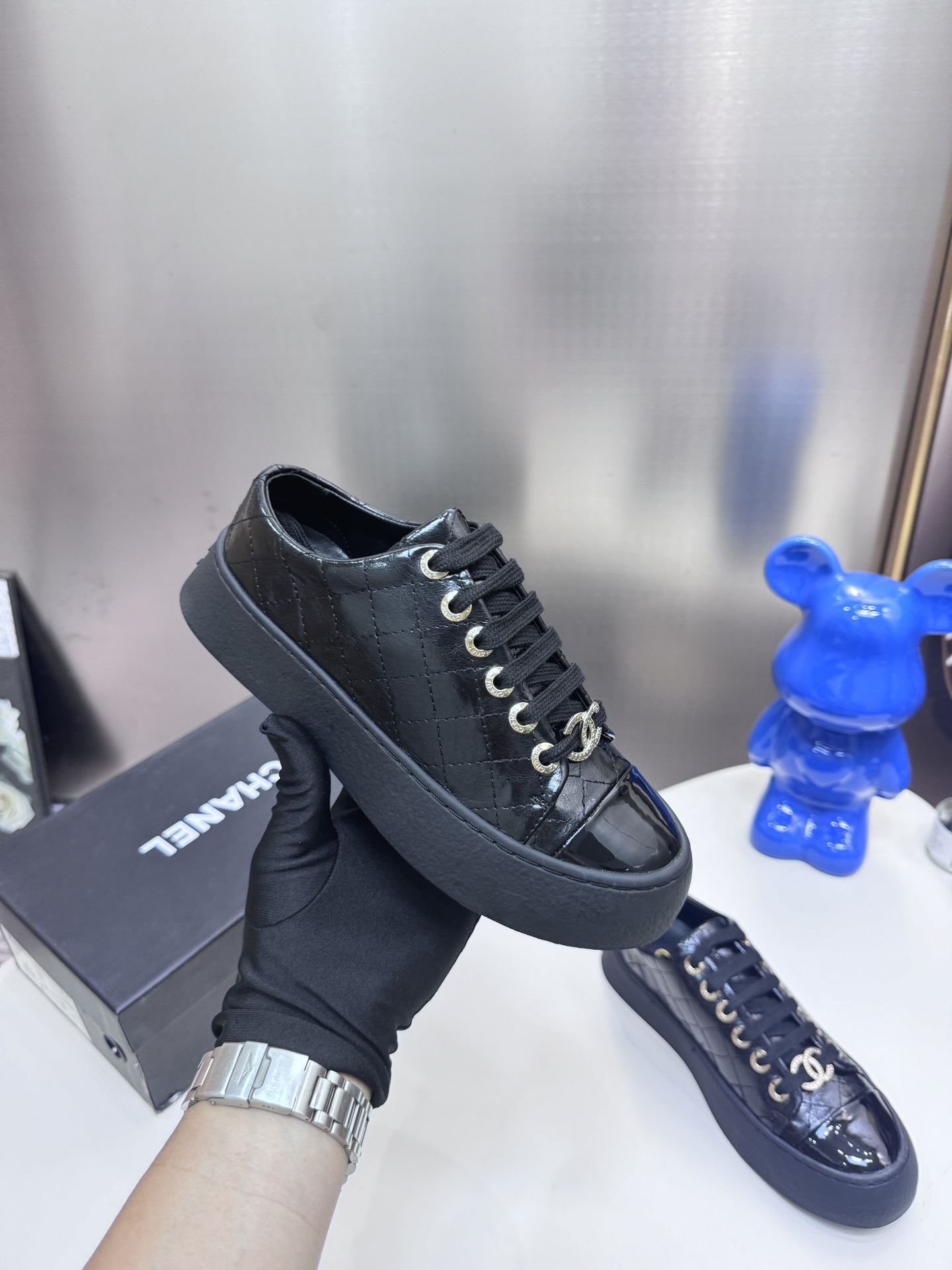 New platform sneakers