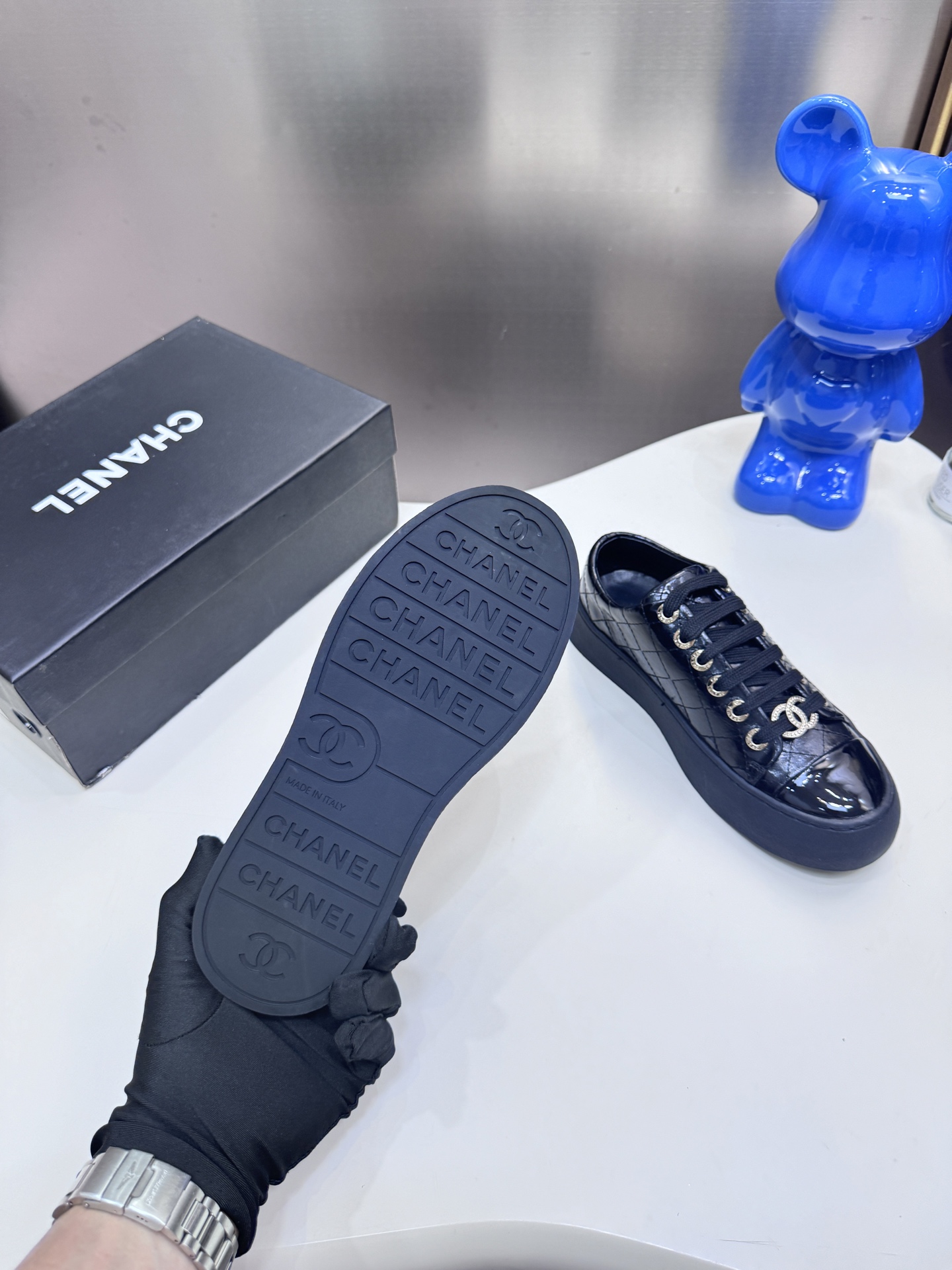 New platform sneakers