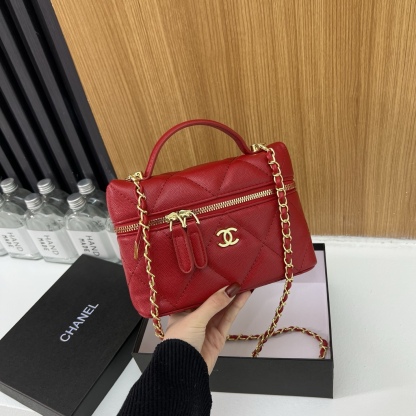 High-end small square handbag