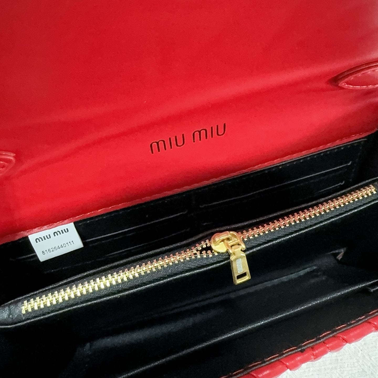 New lambskin pleated chain bag