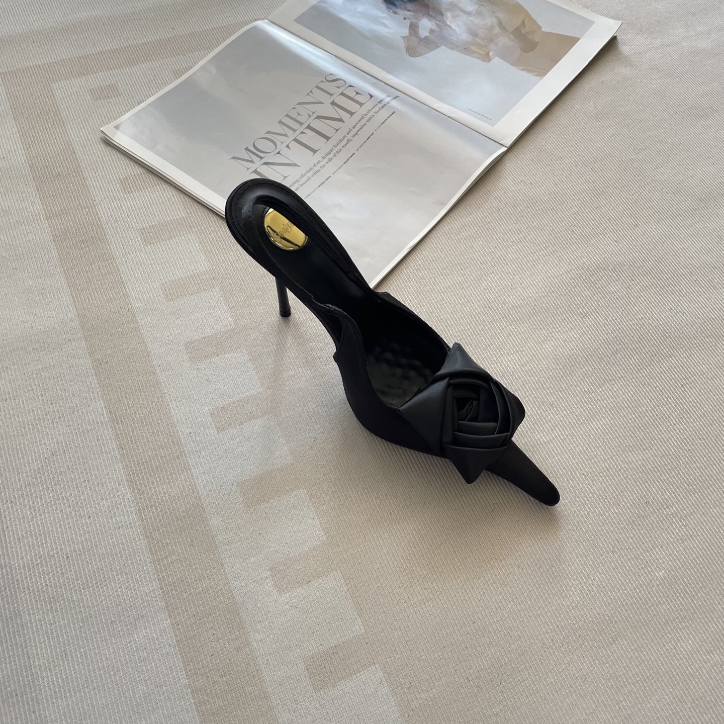 New stylish and elegant high-heeled shoes