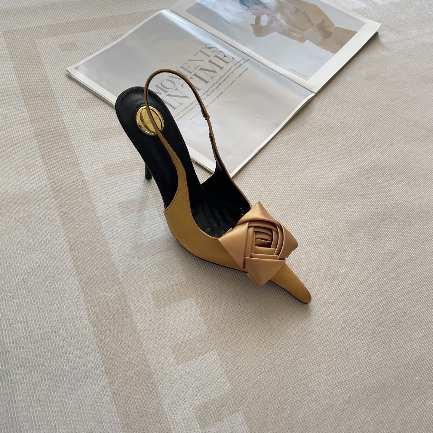 New stylish and elegant high-heeled shoes